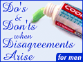 Do's & Don'ts When Disagreements Arise - for men