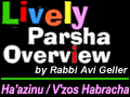 Ha'azinu / V'zos Habracha
