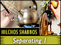 Hilchos Shabbos: Separating 1