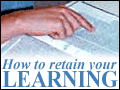 How to Retain Your Learning