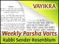 Vayikra: The Sacrifices We Make